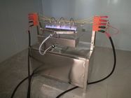 불의 밑에 전기선을 위한 철사 화염 시험 약실은 회로 완전성을 조절합니다