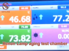 3KW 150l 크세논 램프 시효 시험 챔버 공기 냉각