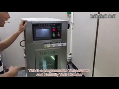 온도 안정성±0.5℃를 갖춘 스테인레스 스틸 환경 테스트 챔버; ±2.5%RH