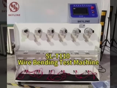 10 - 60/분 실험실 시험 장비 자동 플러그 와이어 굽기 시험 기계