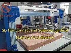 매트리스 통합 테스트 기계 다기능 매트리스 롤러 테스터