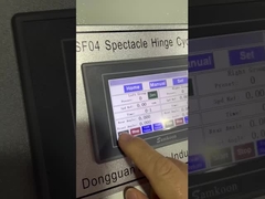 안경 프레임 테스트 PLC 제어 힌지 사이클 테스트 US 전압 속도 0-120 번 / 분