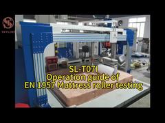 매트리스 테스트 머신 EN 1957 10~20번/분 시험 속도와 500mm 스트로크