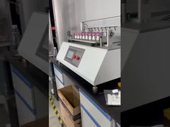 8개의 테스트 스테이션을 가진 캡 힌지 내구성 및 LOF 검사기