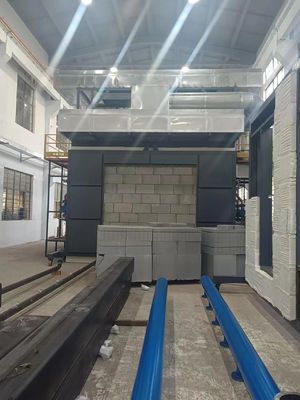 주문 BS EN 1365 부하를 지지 않는 부분 벽에 대한 수직 방화 저항 시험 오븐 온라인 제조