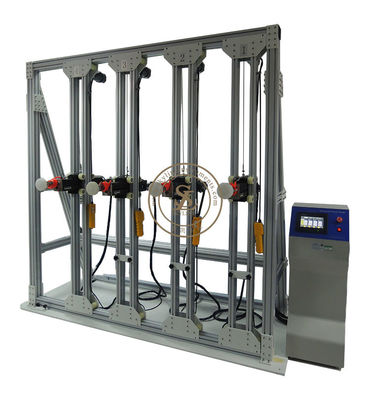 주문 그네 장난감 시험 장비, EN71-8 그네 시험을 위한 수평한 돌격 검사자 온라인 제조