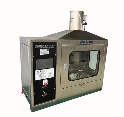 주문 단일 화염 소스 시험 발화성 검사기 EN ISO 11925-2/DIN 53438 온라인 제조