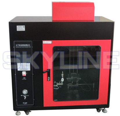 수평 수직 염화성 시험실 UL94, ISO 6722
