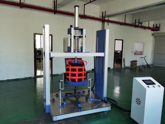 주문 BIFMA 5.1 가구 테스트 장비 / 사무실 의자 좌석 충격 테스트 기계 / 좌석 충격 내구성 검사기 온라인 제조