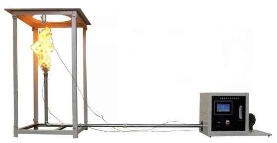 주문 건축재료 가연성 검사자 터치스크린 통제 가연성 시험 장비 내화성이 있는 코팅 온라인 제조