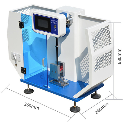 주문 캔티레버 빔 충격 테스트 기계 ASTM D256-2010 온라인 제조