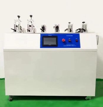 주문 AC220V / 50Hz 맞춤형 멀티 스테이션 6 스테이션 스위치 내구성 검사기 장난감 테스트 기계 온라인 제조