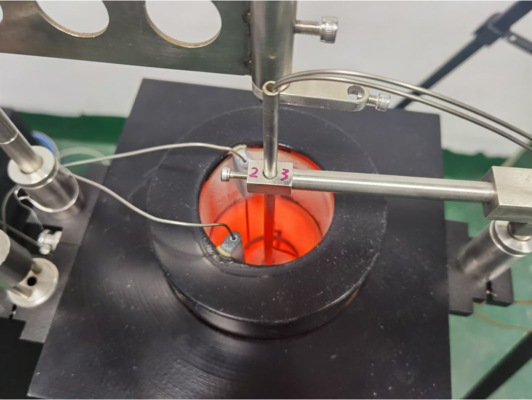 ISO 1182 불화성 테스트 장치 900 °C 최대 온도