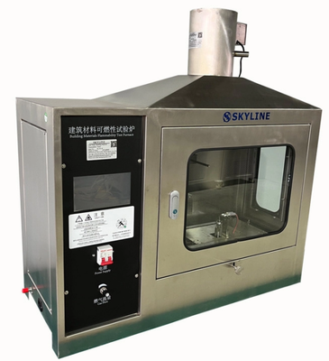 주문 Single Flame Source Test Ignitability Tester EN ISO 11925-2/DIN 53438 온라인 제조