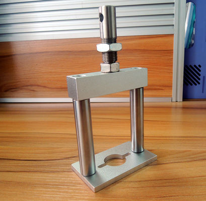 주문 장난감 시험 장비 EN14350-1 알루미늄 합금 고무 젖꼭지 조정 안전 시험 정착물 온라인 제조