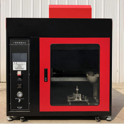 주문 가연성 시험 장비 가면 방연제 검사자 온라인 제조