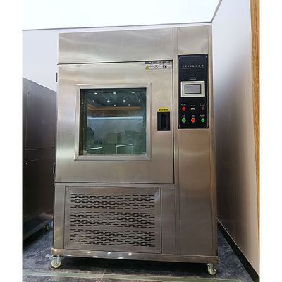 좋은 가격 프로그램 가능한 IP5/6X 환경 테스트 챔버, LCD 터치 스크린 누출 방지 및 건조 탈크 분말 테스트 온라인으로