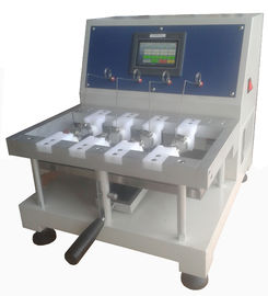 좋은 가격 PLC 통제되는 가죽 시험 장비 지독한 가죽 동적인 방수 검사자 온라인으로