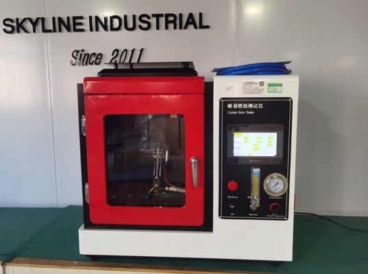 좋은 가격 장비를 시험하는 220V NFPA 701 커튼 인화성 온라인으로