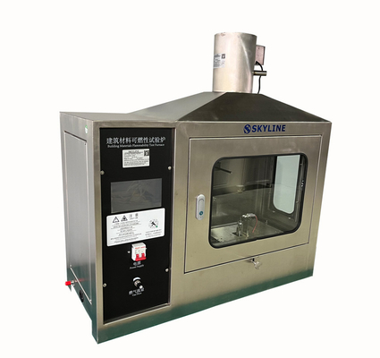 단일 화염 소스 시험 발화성 검사기 EN ISO 11925-2/DIN 53438