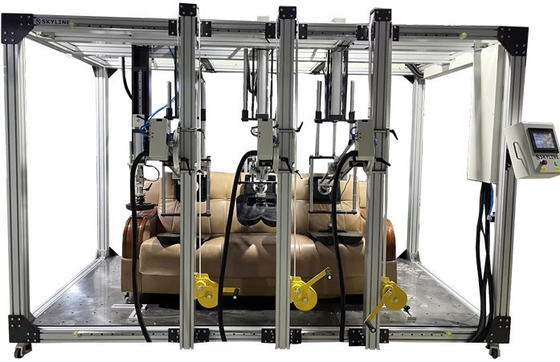 좋은 가격 BIFMA X5.1 BIFMA X5.4 EN 4875 3석 소파 내구성 테스트 기계 의자 좌석 및 뒷면 테스트 온라인으로