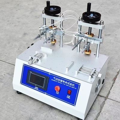 좋은 가격 스위치 키보드 전화 8 스테이션 Pneumatic Button Life Fatigue Testing Machine 키 내구성 검사기 온라인으로
