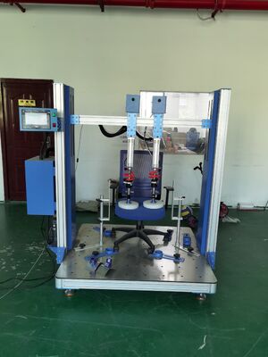 BIFMA X5.1 의자 팔받침 테스트 기계 PLC 제어 650-780mm 팔받침 높이와 18 개월 보증