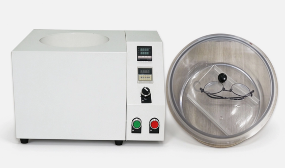 좋은 가격 ISO 12870을 준수하는 안경 프레임 땀 저항 검사기 55°C ± 5°C 시험 온도와 8시간 및 16시간 시험 기간 온라인