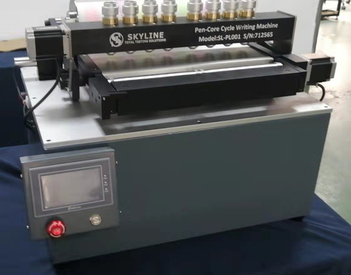 볼펜 및 마커 감지를 위한 ISO 27668-1 실험실 테스트 장비 볼펜 쓰기 테스터
